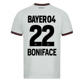 Bayer Leverkusen Victor Boniface #22 Gostujuci Dres 2023-24 Kratak Rukavima